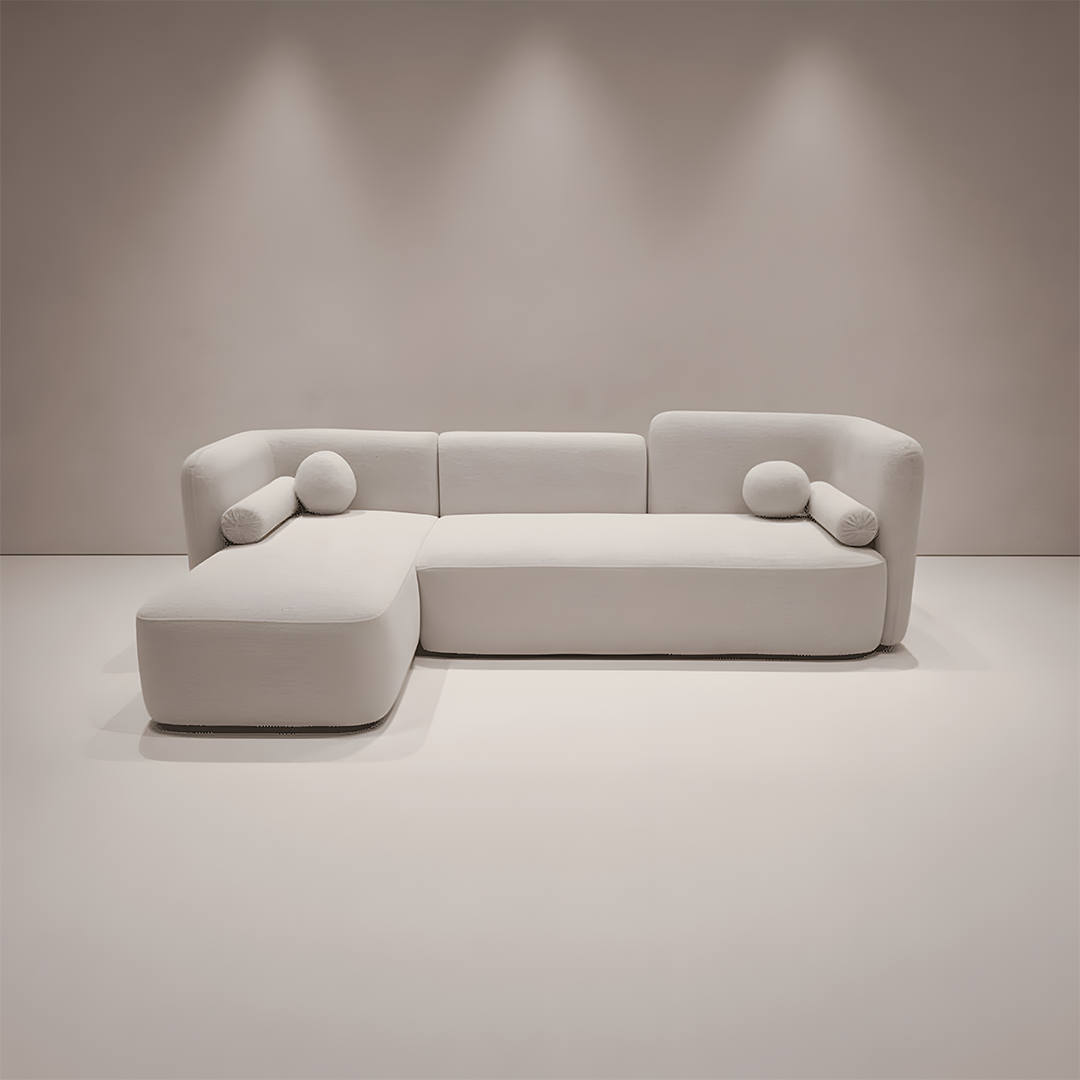 Modern corner sofa 270x160cm - Off White RA-SF221