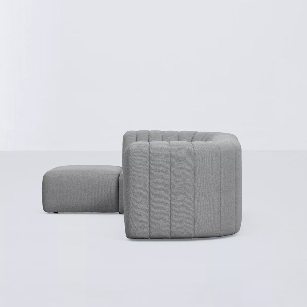 Modern corner sofa 180x270 cm - Gray RA-Sf326