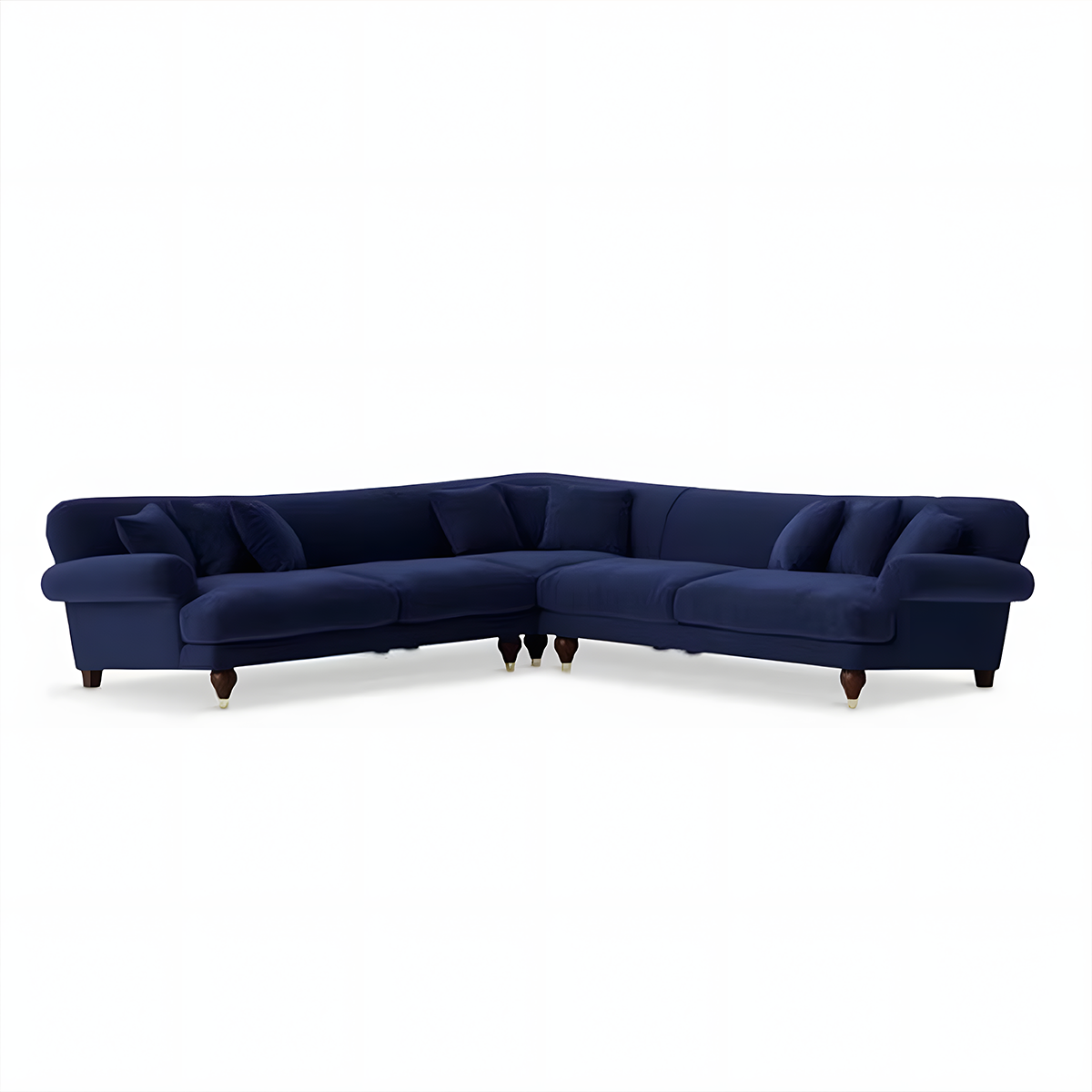 Modern Corner Sofa 270×110 cm  Navy Blue RA-Sf332