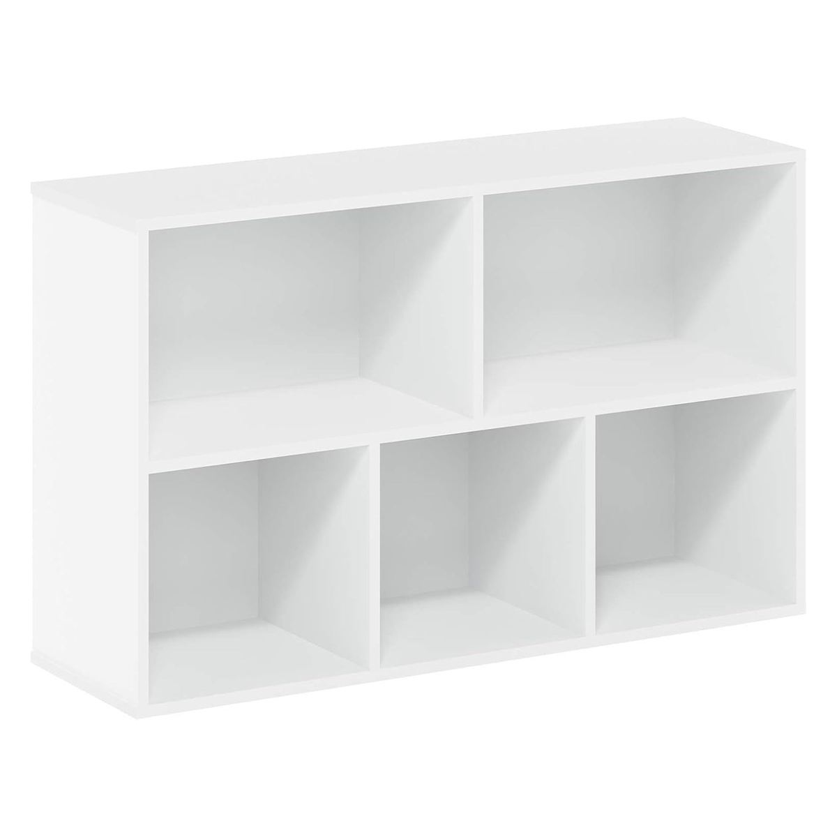 Modern Bookshelf 120x50cm - White RA-mk98